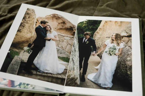 Magazine Style Wedding Album 8x12 Portrait/Vertical Format - Image 13