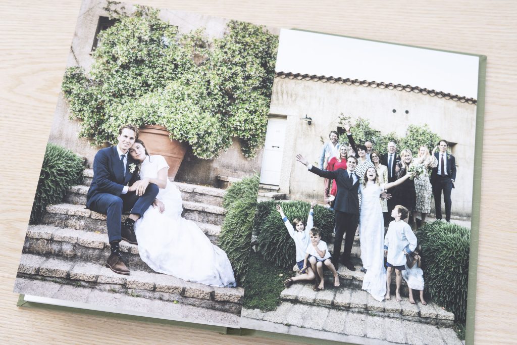 Magazine Style Photo Album. The smaller 8x12 format and limited features makes it the perfect option for the budget-conscious newlyweds to still be able to afford a high-end professional quality wedding album.