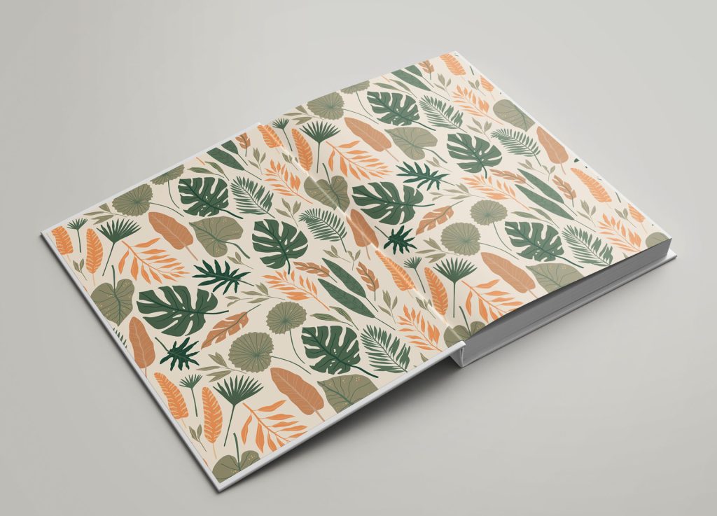 End Sheet for Photo Albums & Fine Art Wedding Albums in a range of custom designs exclusive to The Coffee Table Book customers