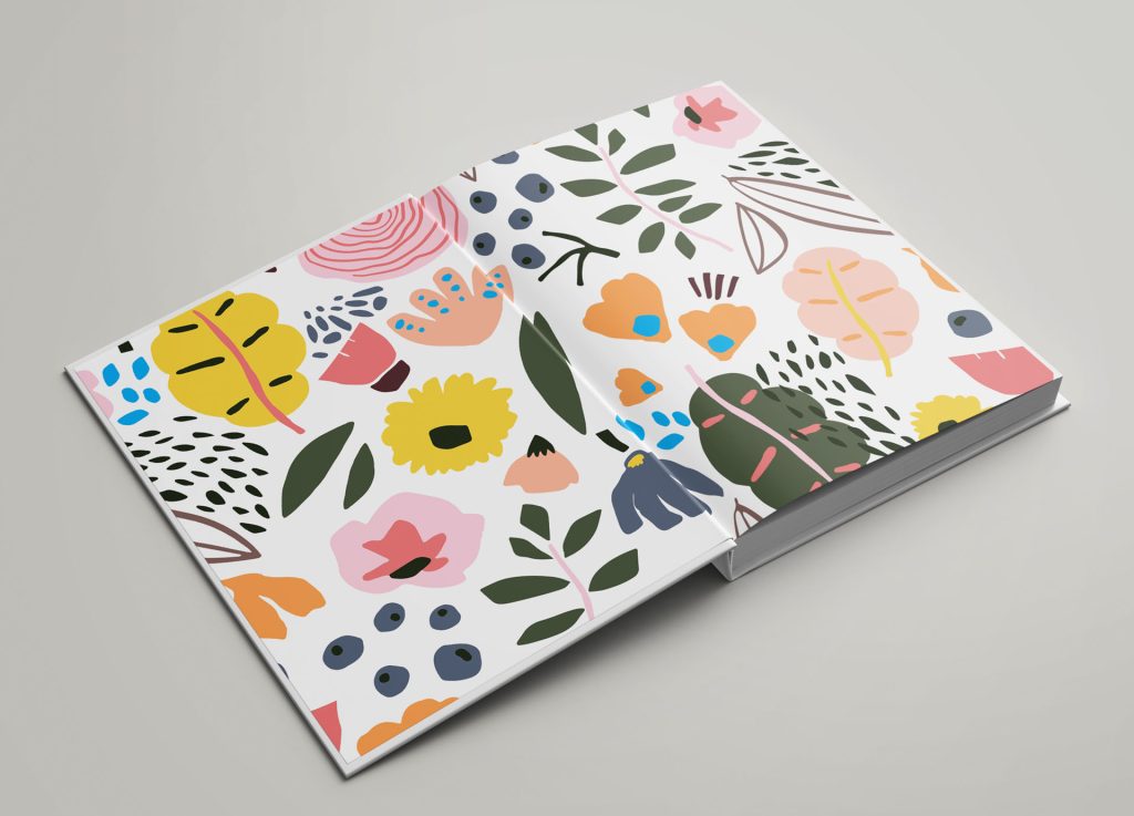 End Sheet for Photo Albums & Fine Art Wedding Albums in a range of custom designs exclusive to The Coffee Table Book customers