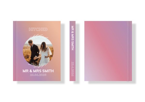 Wedding Album — Feature Photo in Dreamy Peach, Pink & Mauve - Image 2