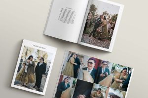 Alternative Wedding at Plant 4 Bowden South Australia Wedding Magazine Flatlay - Cover & Page Layouts