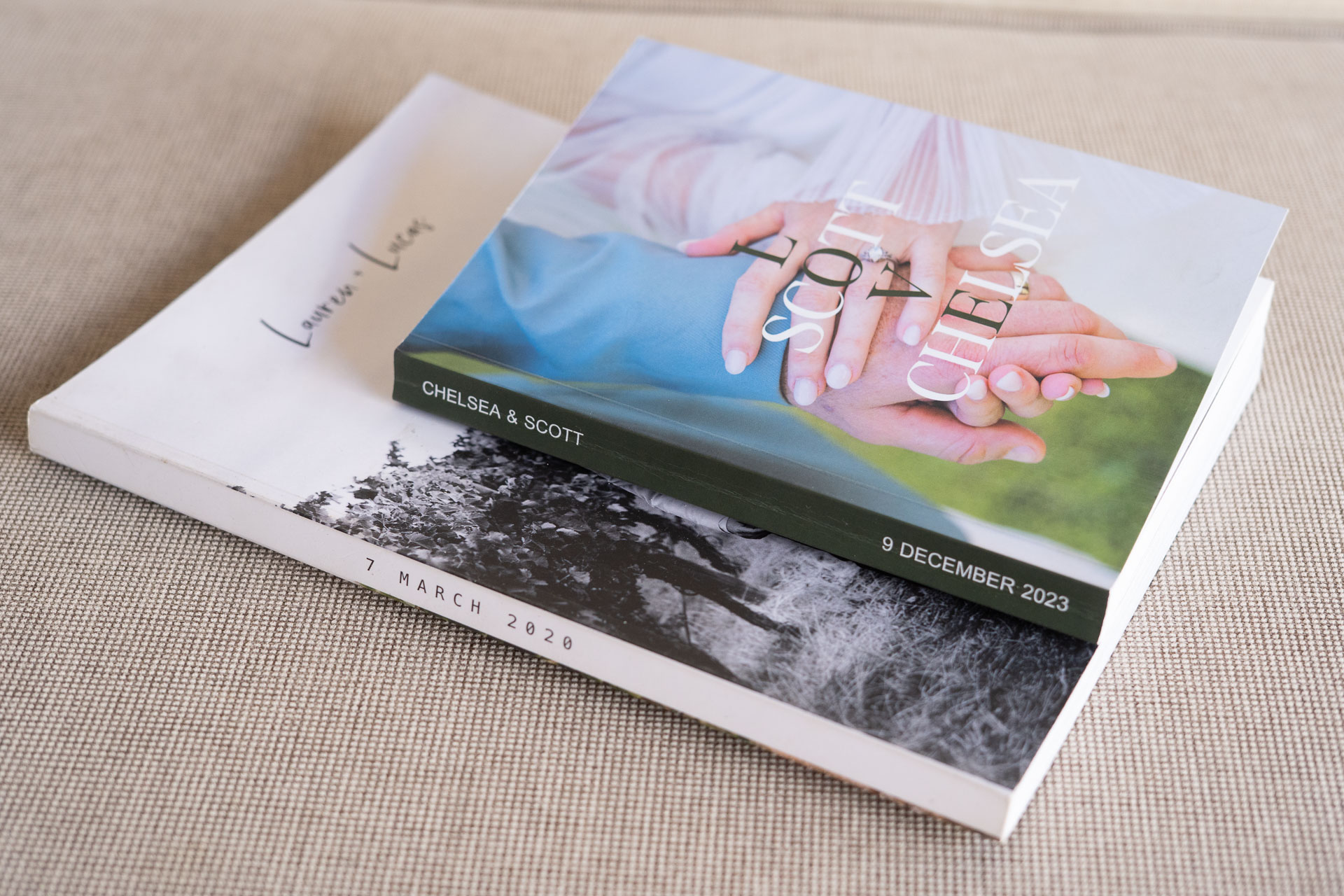 Comparing the new Mini Wedding Magazine compact size with the original Wedding Magazine.