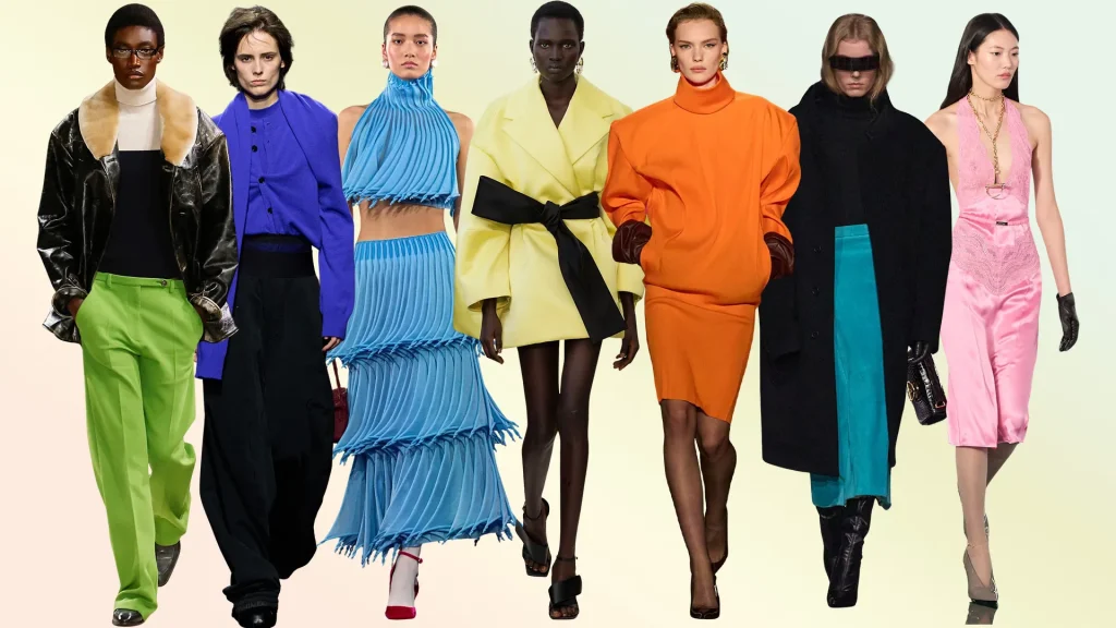 2025 Neon colours in fashion Inspiration