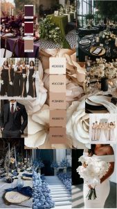 Monochrome Wedding Colour Palette Trends