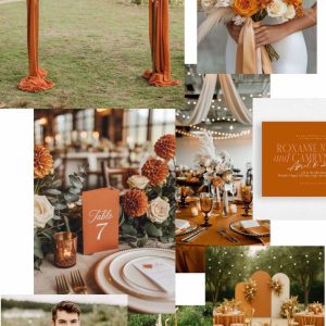 Rustic & Warm Oranges