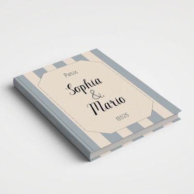 Wedding Album Printed Covers - Rococo Romance inspired by opulence celebrations and the Netflix series Bridgerton