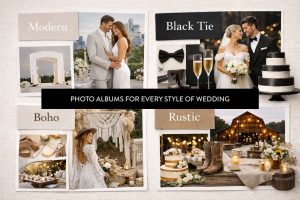 Our Favourite Coffee Table Photo Albums for Every Style of Wedding