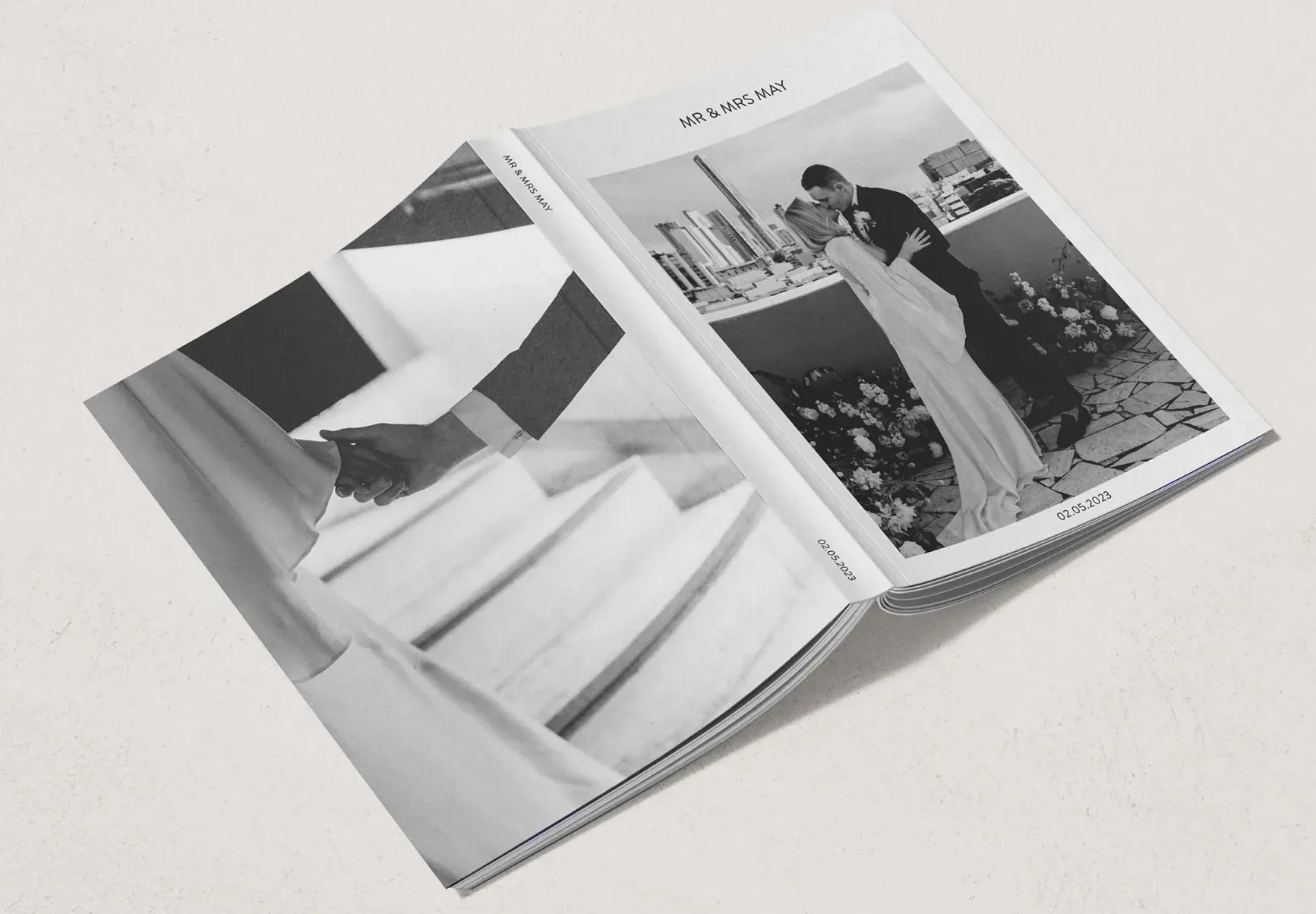 The Calile Hotel Wedding Magazine Cover
