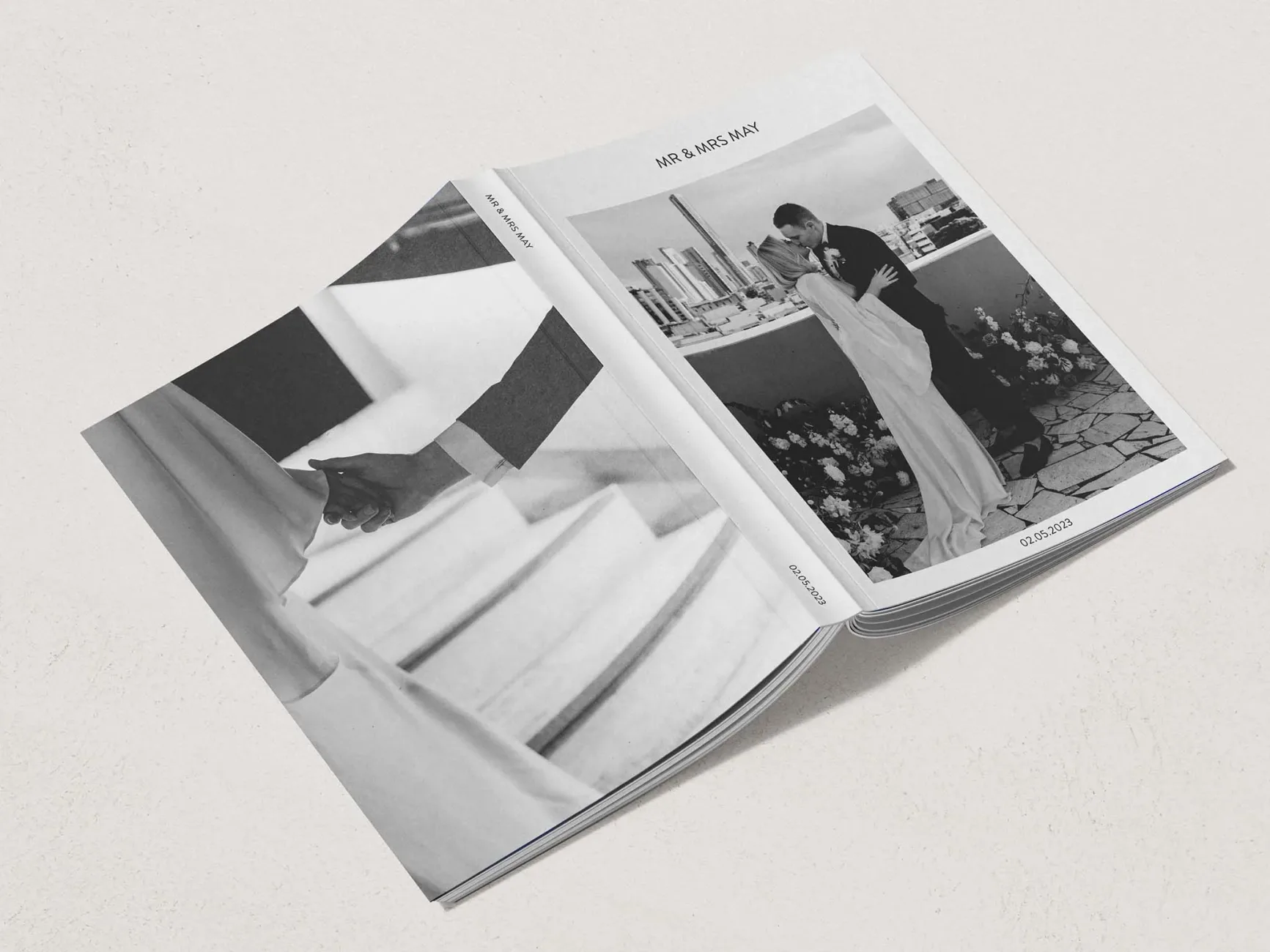 The Calile Hotel Wedding Magazine Cover