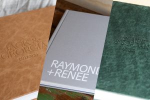 Colour Trio - Caramel Grey Green - Wedding Albums