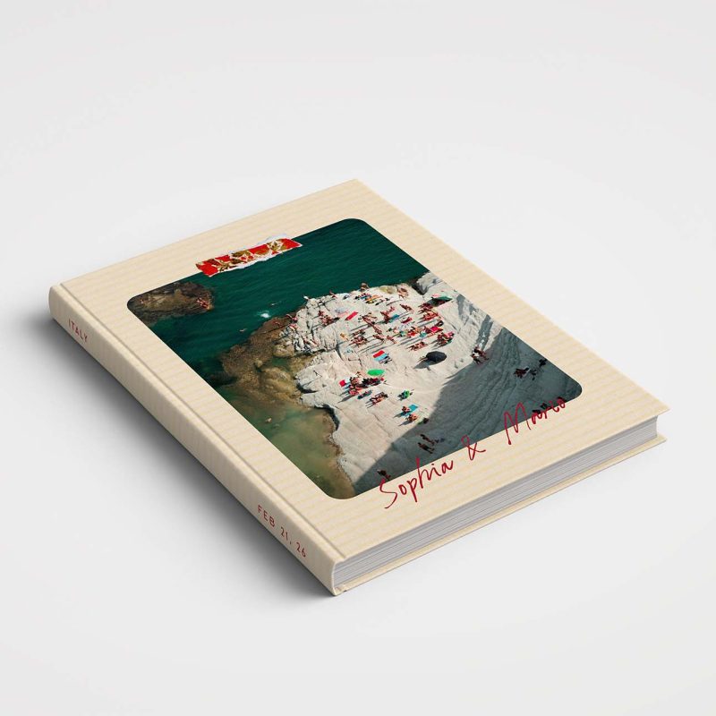 Wedding Album Printed Covers - Riviera Wedding Collection - POSITANO Photo Cover