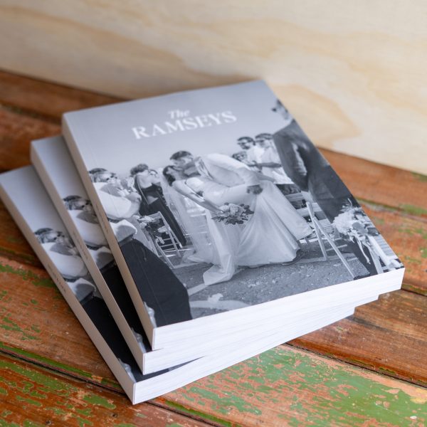 The Destination Issue: An American Couple's Greek Wedding. Custom Wedding Magazine Design by The Coffee Table Book — Paros Greece Wedding