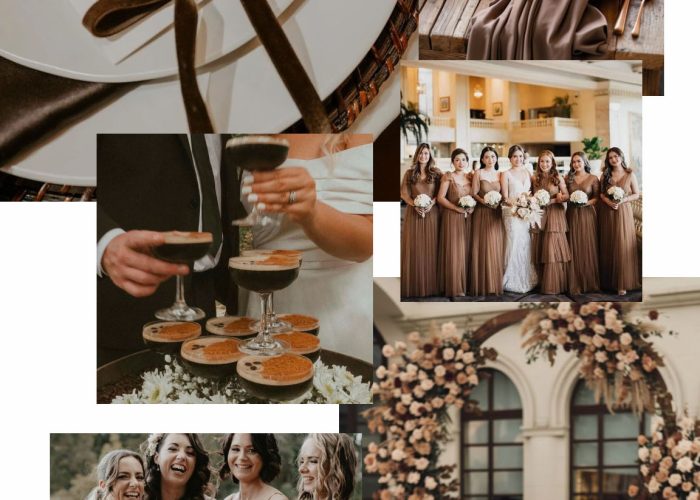 Mocha Mousse - Wedding Colour Palette Trends