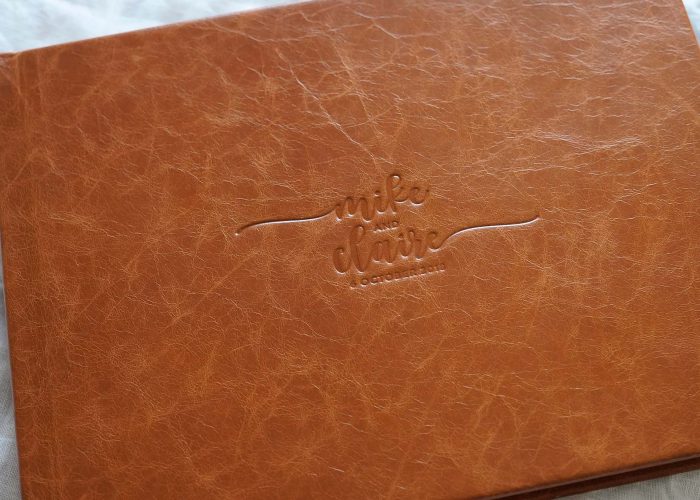June is here and winter wedding album covers just hit at the right time. Nostalgia Collection Wedding Albums & Coffee Table Books featuring a fine art wedding photo album with a premium leather cover in a rustic brown palette