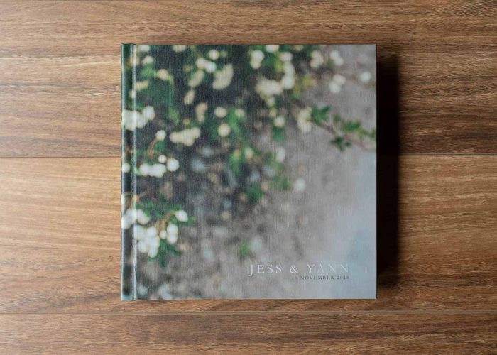 Wedding Album with Photo Cover